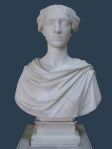 Retrato Busto da Condessa Tatyana Stroganova, 1853 de Pietro Tenerani