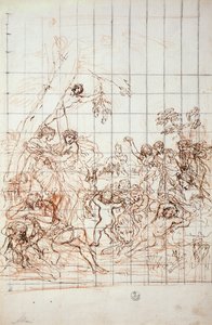 Estudo para o fresco da Idade de Ouro de Pietro da Cortona
