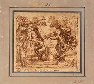 Estudo para a Oferta à Pan de Pietro da Cortona