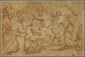 Julgamento de Salomão de Pietro da Cortona