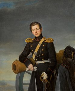 Retrato de Alexander Nikolaevich Karamzin 1815-1888, depois de 1836.