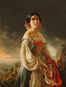 Retrato da princesa Lina Gagarina, 1847