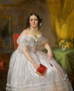 Retrato de Sophia Nikolayevna Karamzina 1802-1856, 1840.