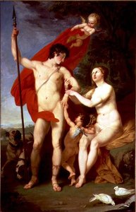 Vénus e Adónis de Piotr Ivanovich Sokolov