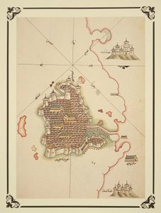 Mapa de Gallipoli, do 