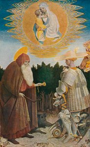 A Virgem e o Menino com os Santos, 1435, 1909 de Antonio Pisanello