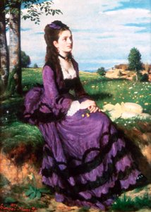 Senhora em violeta, 1874