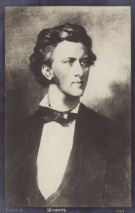 Frederic Chopin, compositor e pianista polonês (1810-1849) de Polish School