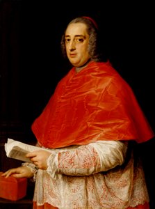 Retrato do cardeal Prospero Colonna di Sciarra de Pompeo Girolamo Batoni