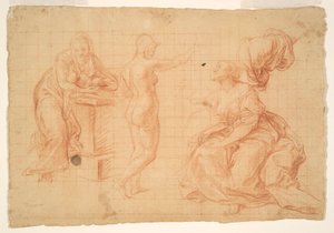 Estudos para de Pompeo Girolamo Batoni