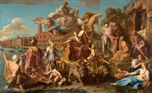 O triunfo de Veneza, 1737