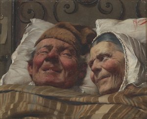 As Bodas de Ouro, c.1890 (óleo sobre tela)