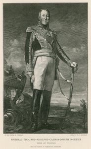 Marechal Edouard Adolphe Casimiro Joseph Mortier de Ponce Camus. Marie Nicholas