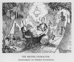 O Caráter Britânico, Adaptabilidade às Condições Estrangeiras (litho)