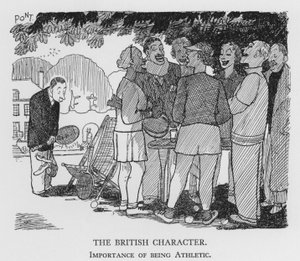 O Personagem Britânico, Importância de ser Atlético (litho)