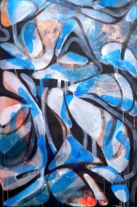 Resumo: Blue Flow de Poonam Choudhary