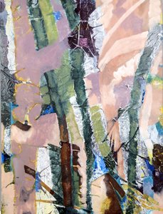 Abstrato florestal texturado de Poonam Choudhary