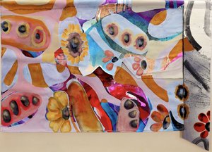 Flores abstratas vibrantes de Poonam Choudhary