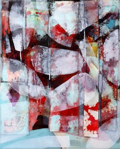 Camadas abstratas vibrantes