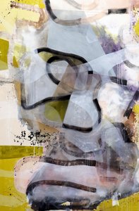 Camadas abstratas vibrantes de Poonam Choudhary
