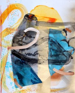 Movimento abstrato vibrante de Poonam Choudhary
