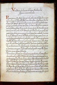 Uma página da história das peregrinações das Freiras de Syon, compilada em Lisboa no início do século XVII (vellum) de Portuguese School