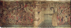 A conquista de Arzila em 1471 (ver 177367-70) de Portuguese School