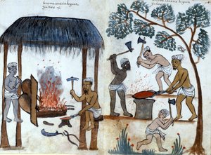 A primitiva metalurgia indiana. Manuscrito português do século XVI. Roma, Bibl. Casanatense. de Portuguese School