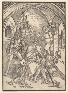Cristo coroado de espinhos, c. 1500. de Possibly Albrecht Dürer