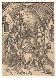 Cristo coroado de espinhos, c. 1500. de Possibly Albrecht Dürer