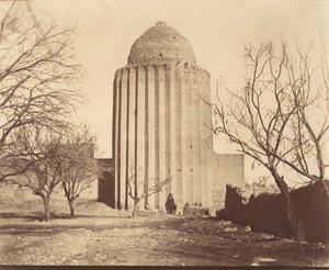 [Bastam, Tomb Tower construída em 1313, Khorasan], 1840s-60s.