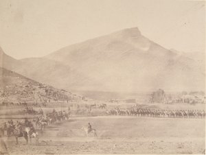 [Partida para a caça Tumba de Khan de Khiva], 1840s-60s. de Possibly by Luigi Pesce.