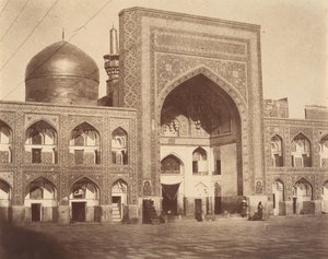 [Portão Principal do Imam Riza, Mashhad, Irã], década de 1850.