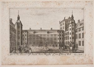 Frederik V em Koldinghus de Poul Isac Grønvold
