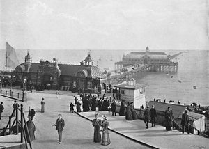 O cais, Southend-on-Sea, c1896