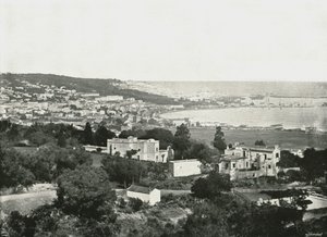 Vista do Mustafa, Argel, Argélia, 1895.
