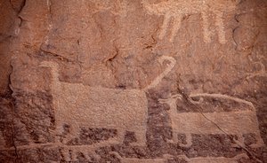 Petróglifos, Parque Histórico Nacional da Cultura do Chaco, 2014 (foto) de Precolombian Precolombian