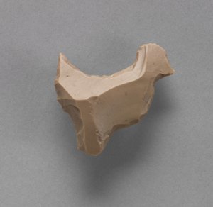 Pederneira na forma de um pássaro, 4000-3000 AC de Predynastic Period Egyptian