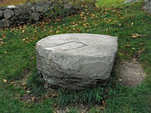 Civilização do Camunni, Pré-história: altar de sacrifícios. Período entre o Neolítico e a Idade do Bronze. Capo di Ponte, Parco nazionale delle incisioni rupestri di Naquane, Valcamonica, Val Camonica, Itália de Prehistoric Prehistoric