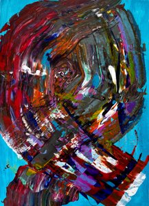 Redemoinhos de cores dinâmicos de Preston Harmon