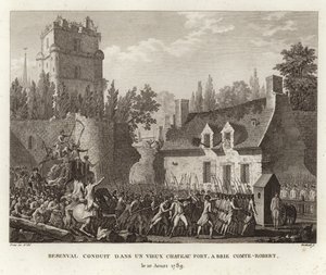 Barão de Besenval de Brunstatt trouxe para o Grand Chatelet em Paris
