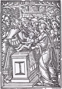 Apresentação no Templo de Probably French 16th Century