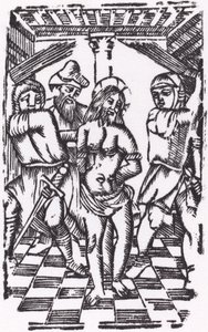 A Flagelação de Probably French 16th Century