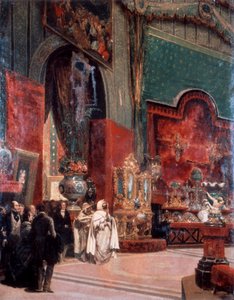 Abd al-Kadir visita a Exposição Universal de Paris, 1855.