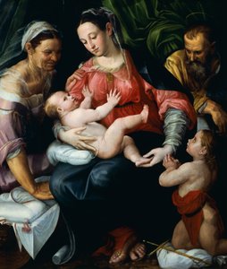 Sagrada Família, por Prospero Fontana (1512-1597).