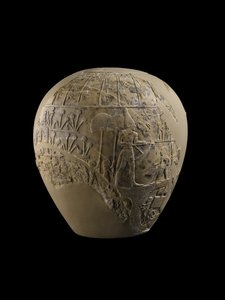 Maça-cabeça do Rei Escorpião, 3100-3000 aC (calcário)
