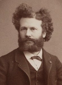 Retrato de Camille Flammarion 1842-1925, 1884. de Prudent René Patrice Dagron