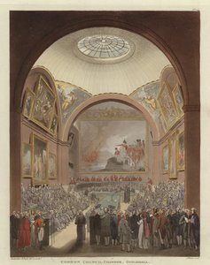 Câmara Comum do Conselho de Pugin and Rowlandson