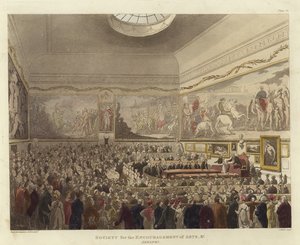 Sociedade para o encorajamento das artes de Pugin and Rowlandson