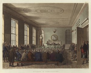 Sociedade da Agricultura de Pugin and Rowlandson